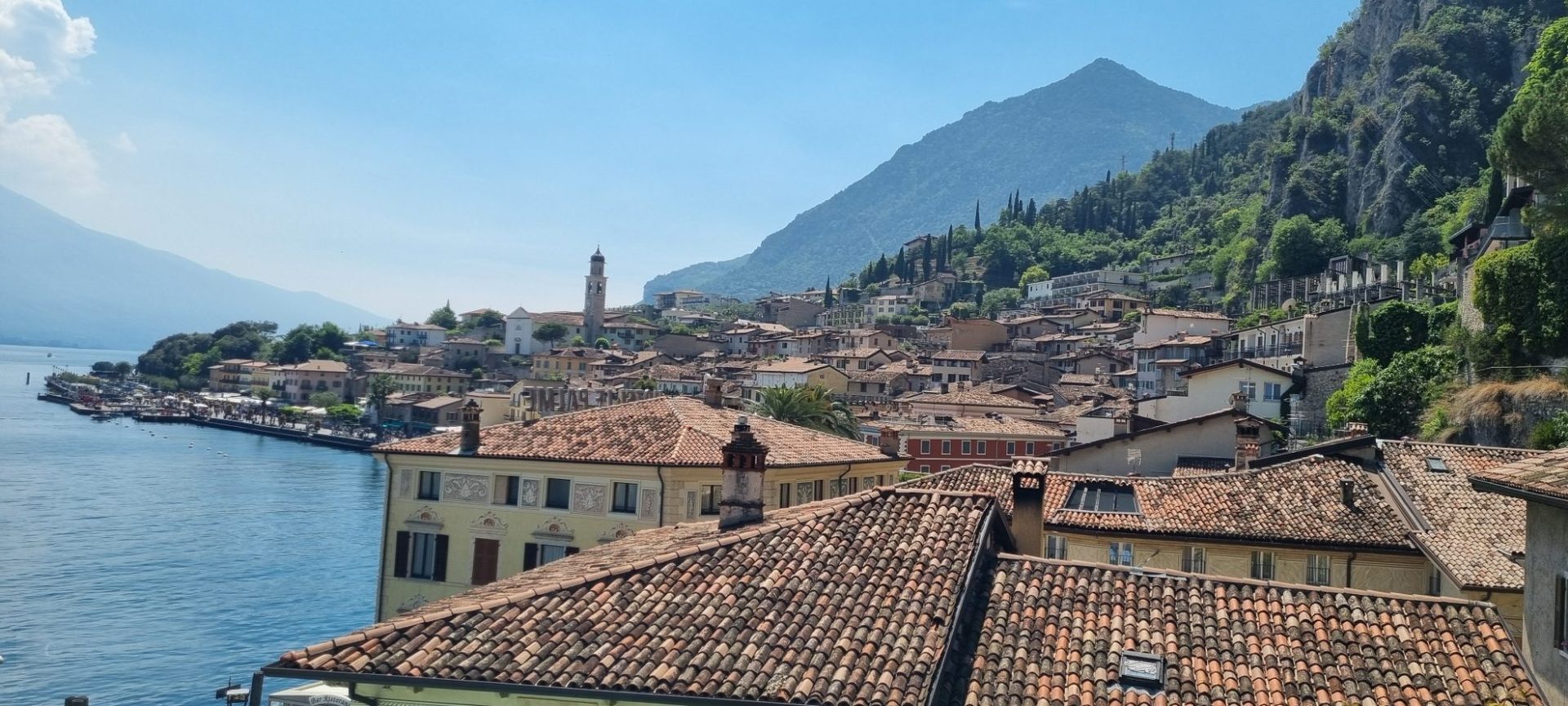 Dächer von Limone am Gardasee